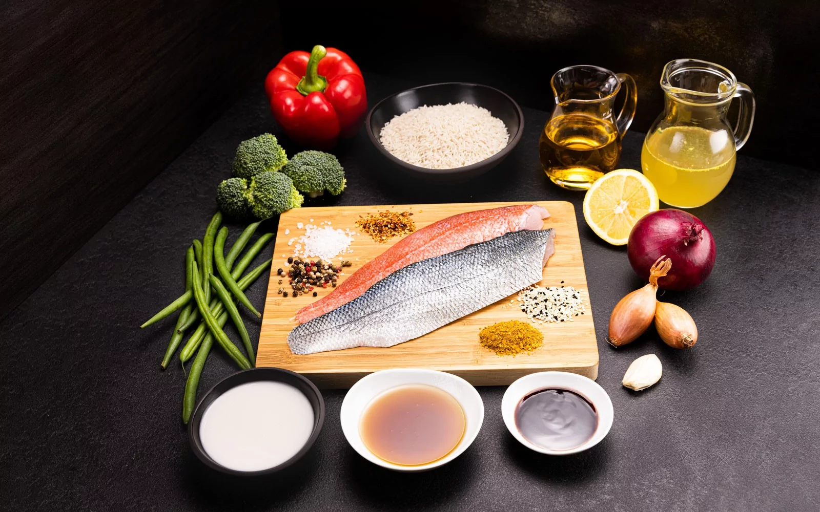 Zutaten: Fisch aus dem Wok