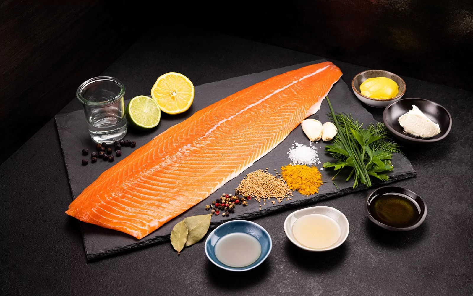 Zutaten: Gin-Lachs