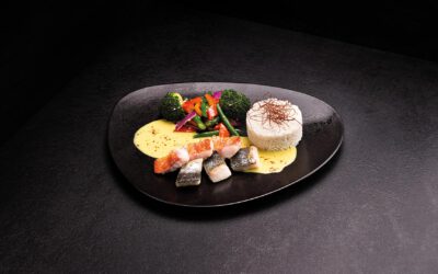 Fischhappen Sesam