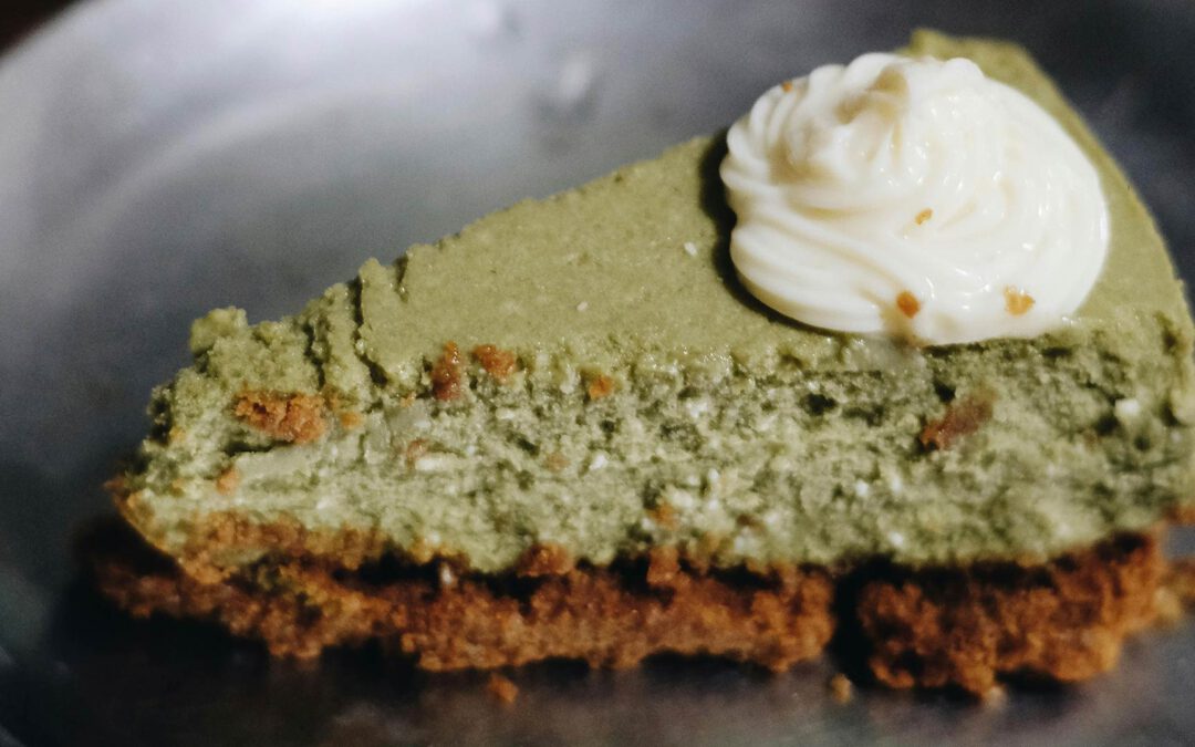 Spirulina-Cheesecake